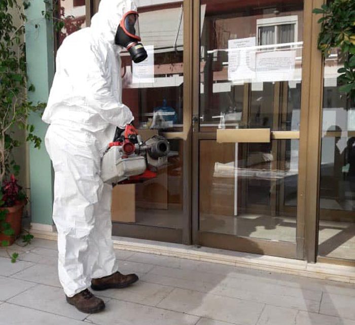 Δήμος Μεγάρων: Ψεκασμός και απολύμανση σε δημοτικά κτίρια κοινόχρηστους χώρους και σχολεία