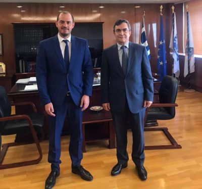 Γ. Κώτσηρας: Συνάντηση με τον Υφυπουργό Προστασίας του Πολίτη για την αστυνομική ενίσχυση της Δυτικής Αττικής