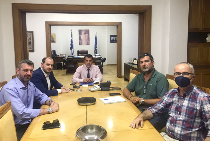 Συνάντηση Γ. Κώτσηρα – Θ. Πλεύρη για το Κέντρο Υγείας Ερυθρών