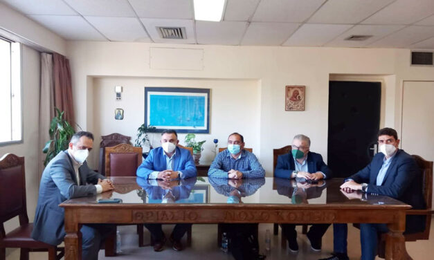 Συνάντηση στελεχών της Ν.Ε. ΠΑΣΟΚ Δυτ. Αττικής με την διοίκηση του Θριασίου Νοσοκομείου