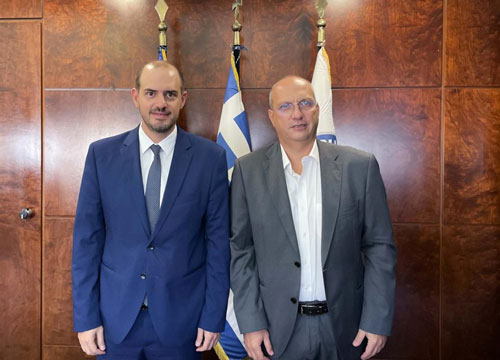 H ενίσχυση του αισθήματος ασφάλειας των πολιτών της Δυτικής Αττικής στο επίκεντρο συνάντησης Κώτσηρα – Οικονόμου