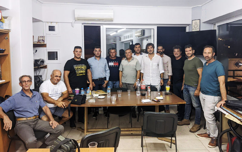 Συνάντηση της Λαϊκής Συσπείρωσης με το Δ.Σ. του Εργατικού Κέντρου