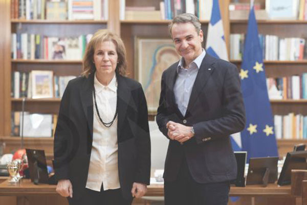 Στη Νέα Δημοκρατία η Εύη Χριστοφιλοπούλου