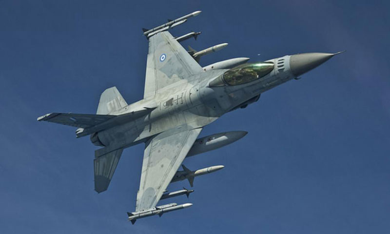 Συνετρίβη F-16 νότια της Χαλκιδικής – Σώος ο πιλότος