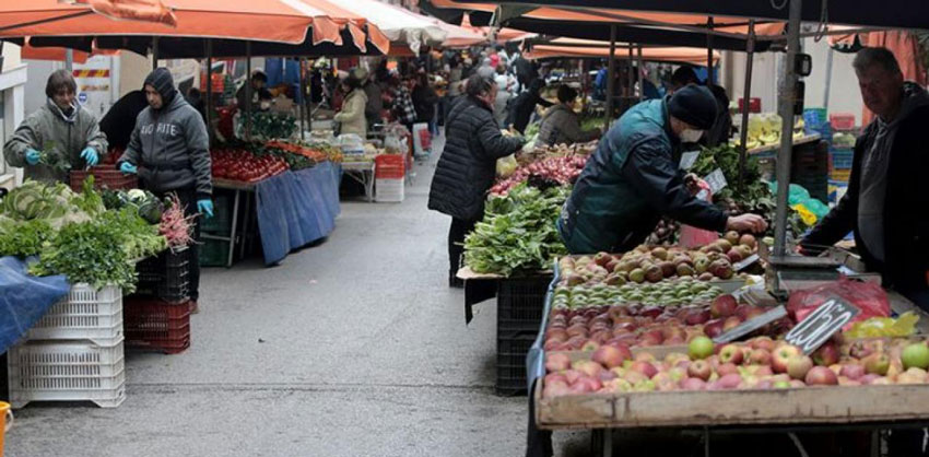 Από Παρασκευή 19 Απριλίου μεταφέρεται η λαϊκή Νότιου Τομέα  από την Τεπελενίου στην Θ. Τσεκέ
