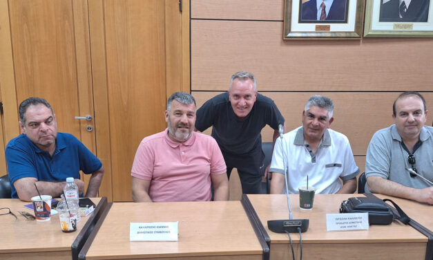 Με τον πρόεδρο της ΠΟΕ ΟΤΑ συναντήθηκαν τα μέλη του Σωματείου Εργαζομένων Δήμου Μεγαρέων
