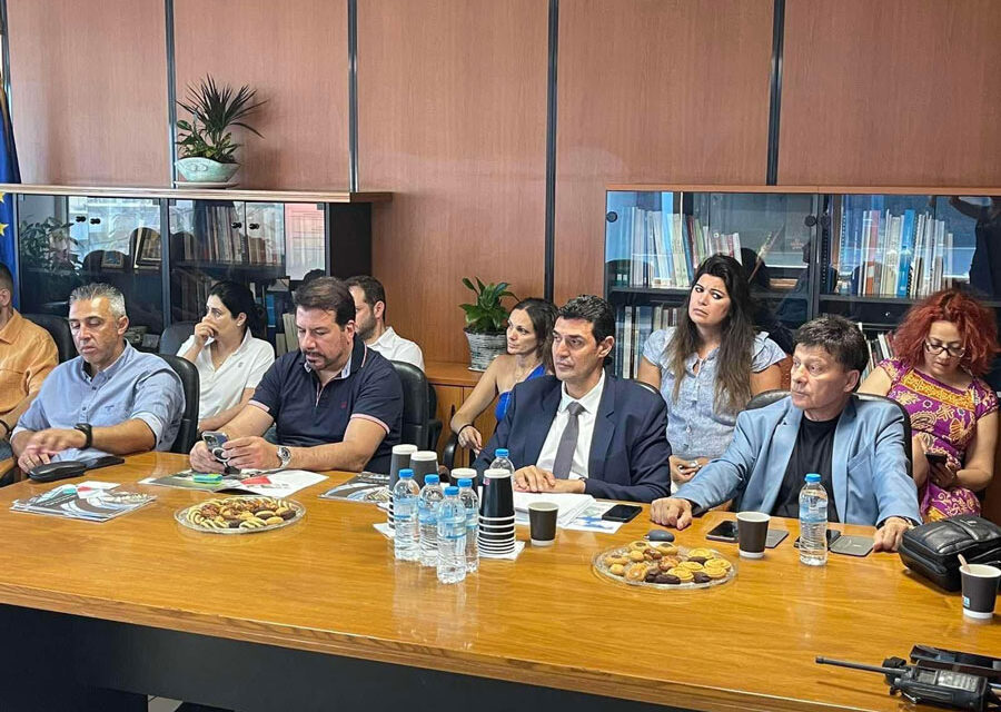 Παράδοση και παρουσίαση του Συστήματος Πυροπροστασίας Π.Ε. Δυτικής Αττικής