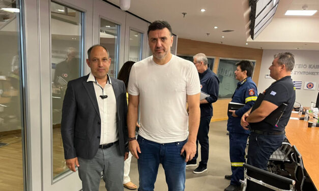 Σε ευρεία σύσκεψη στο Υπουργείο Κλιματικής Κρίσης και Πολιτικής Προστασίας ο δήμαρχος Μεγαρέων Παναγιώτης Μαργέτης