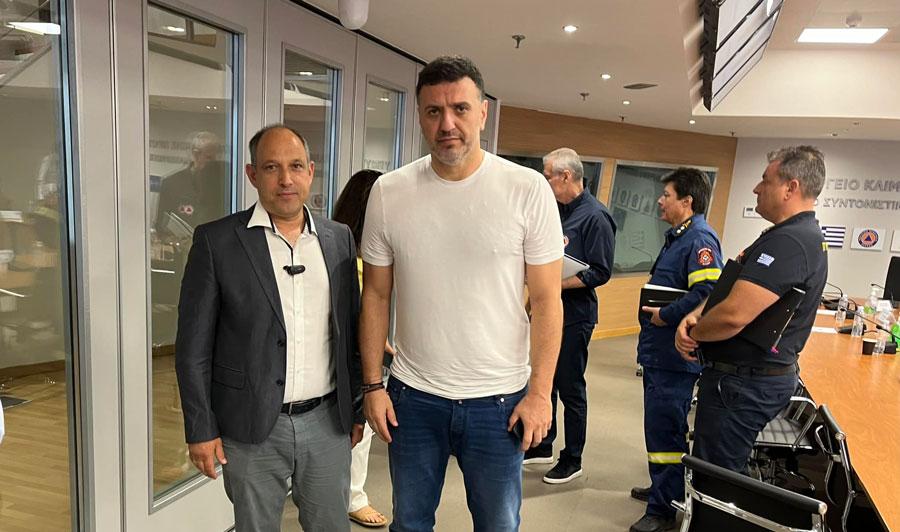 Σε ευρεία σύσκεψη στο Υπουργείο Κλιματικής Κρίσης και Πολιτικής Προστασίας ο δήμαρχος Μεγαρέων Παναγιώτης Μαργέτης