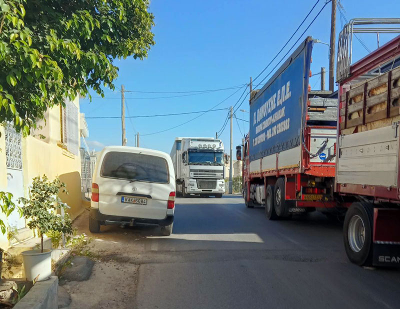 Ασφάλεια στον περιφερειακό στο βόρειο τμήμα των Μεγάρων και προς τη ΒΙ.ΠΕ. ζητούν οι κάτοικοι της περιοχής