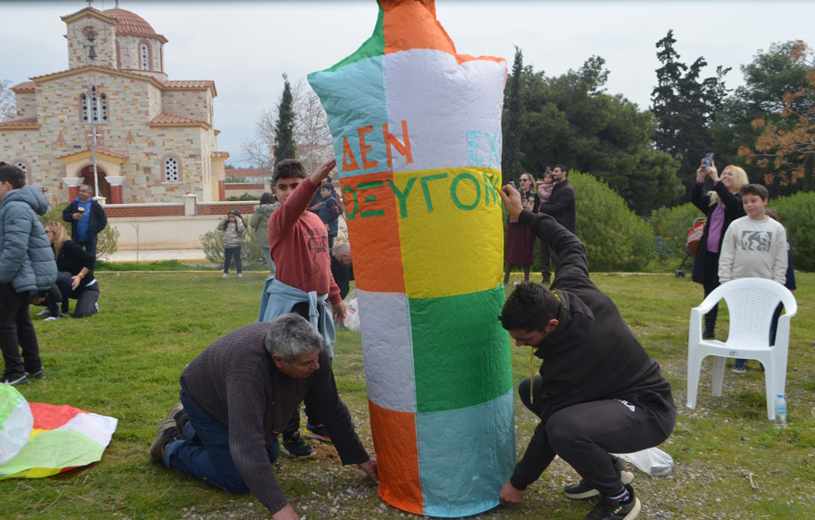 Επιτυχημένος και ο φετινός διαγωνισμός αερόστατου από τον «Κούρο»