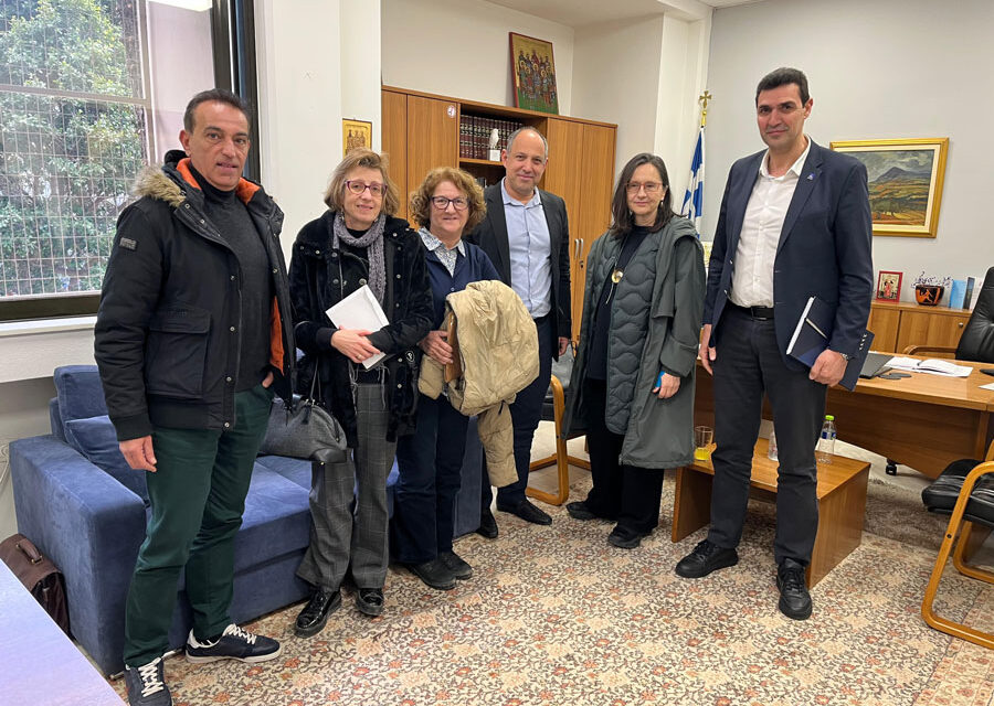 Συνάντηση εργασίας για τη διαχείριση και ανάδειξη της πολιτιστικής κληρονομιάς του Δήμου Μεγαρέων