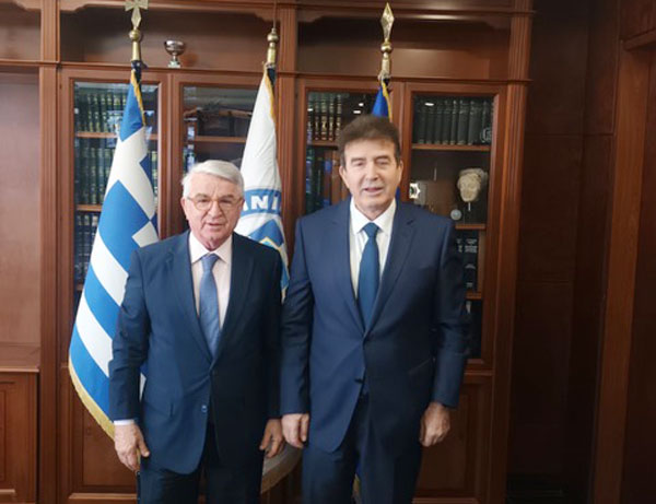Συνάντηση Θ. Μπούρα με την ηγεσία του Υπουργείου Προστασίας του Πολίτη για την αντιμετώπιση της εγκληματικότητας στη Δυτική Αττική