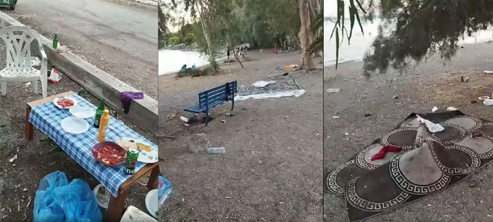 Βγήκαν πιστόλια και μαχαίρια στην παραλία Ακρογιάλι στη Νέα Πέραμο