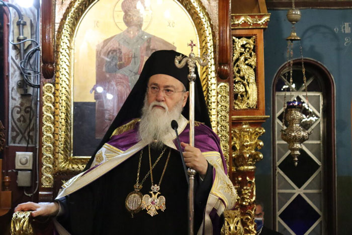 Δήλωση δημάρχου Μεγαρέων Παναγιώτη Μαργέτη για την κοίμηση του Μητροπολίτη Κορίνθου Διονυσίου