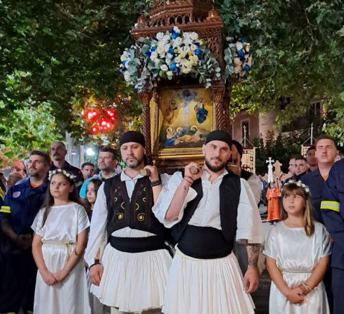 Με κατάνυξη εορτάστηκε η Μεταμόρφωση του Σωτήρος – ως Πολιούχος των Βιλίων και Προστάτης της περιοχής της Αγίας Σωτήρας Μάνδρας