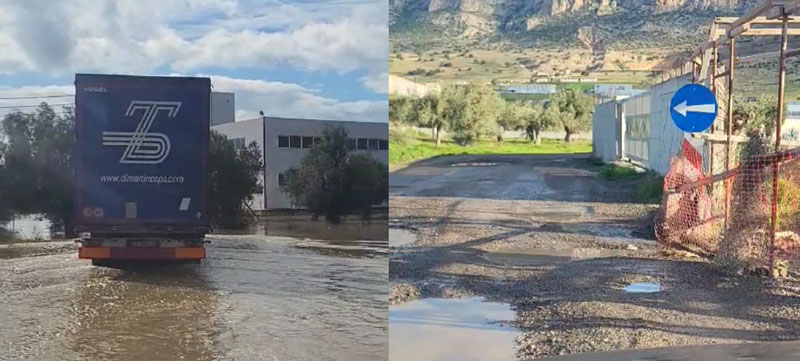 Βιομηχανική Περιοχή Μεγάρων: Δρόμος – παγίδα για οδηγούς και εργαζόμενους