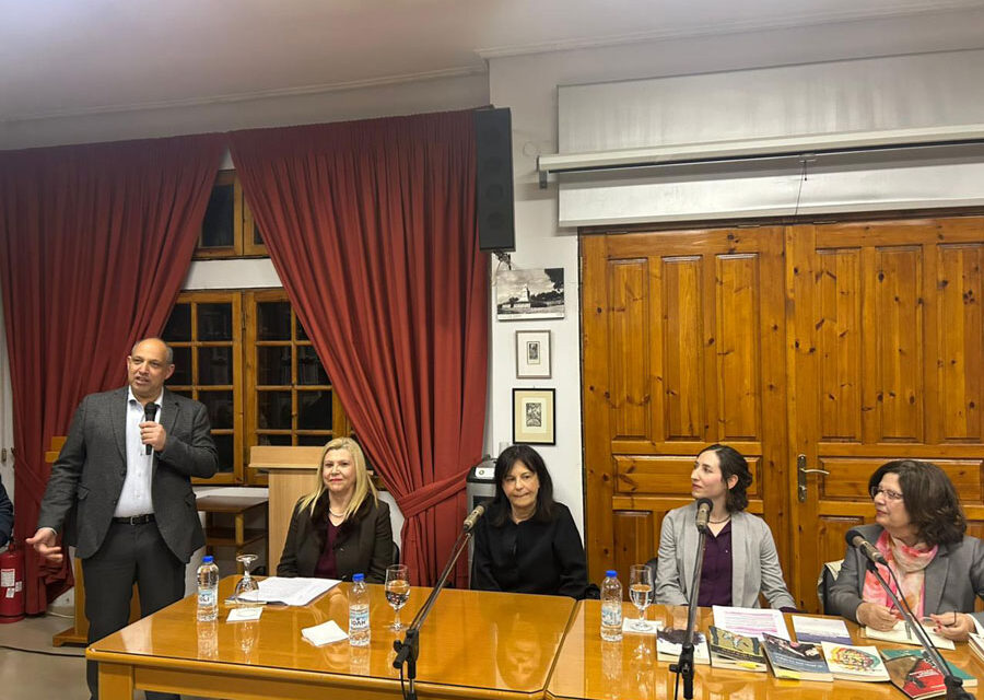 Λογοτεχνική βραδιά με την Έρση Σωτηροπούλου στη Λέσχη Ανάγνωσης της Δημοτικής Βιβλιοθήκης Μεγάρων