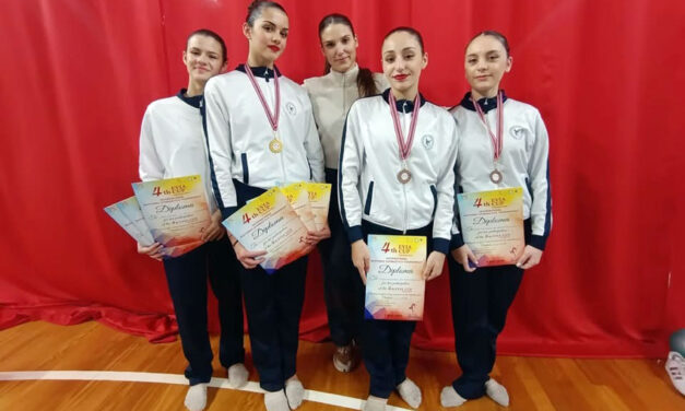 ΟΦΑΦΑ Μεγάρων:Τρία μετάλλια στο διεθνές τουρνουά ρυθμικής «4ο Evia Cup»