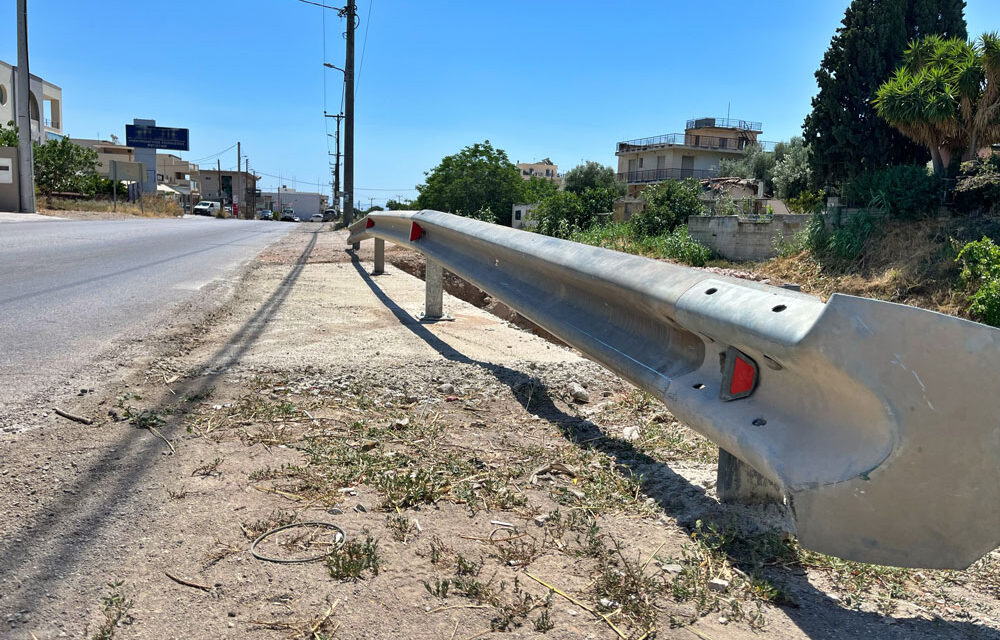 Αποκαταστάθηκε επικίνδυνο σημείο στην Ε.Ο. Μεγάρων – Αλεποχωρίου – Ασφαλέστερη διέλευση για πεζούς και οχήματα