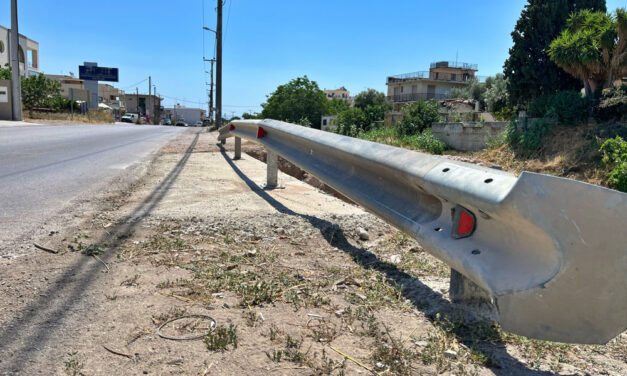 Αποκαταστάθηκε επικίνδυνο σημείο στην Ε.Ο. Μεγάρων – Αλεποχωρίου – Ασφαλέστερη διέλευση για πεζούς και οχήματα