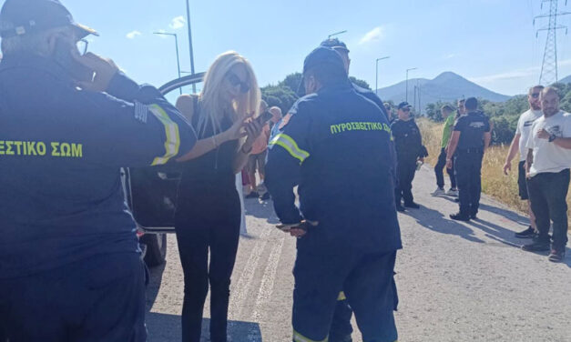 Άμεση κινητοποίηση της Περιφέρειας για την μεγάλη πυρκαγιά στην Οινόη του Δήμου Μάνδρας – Ειδυλλίας