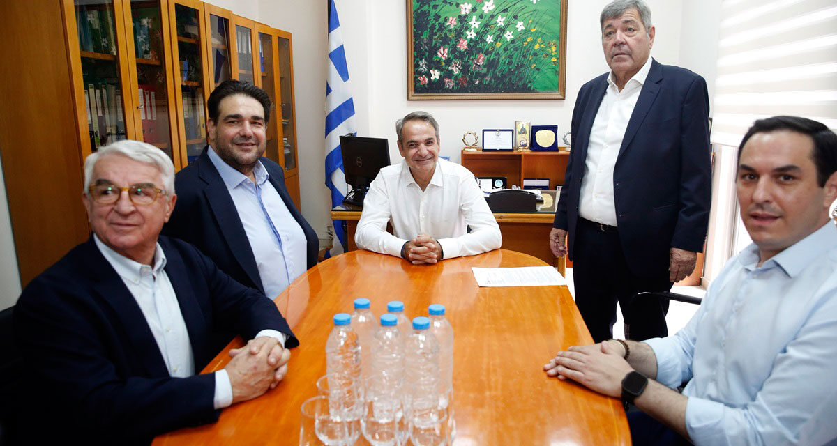 O Κυρ. Μητσοτάκης στον Ασπρόπυργο: Συνειδητή επιλογή η ανάταξη των σχολικών υποδομών